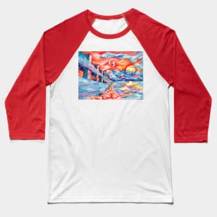 flight of the egrets Baseball T-Shirt